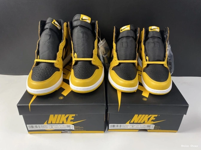 Bmlin Air Jordan 555088-701 Pollen 1 High OG Retro 0627